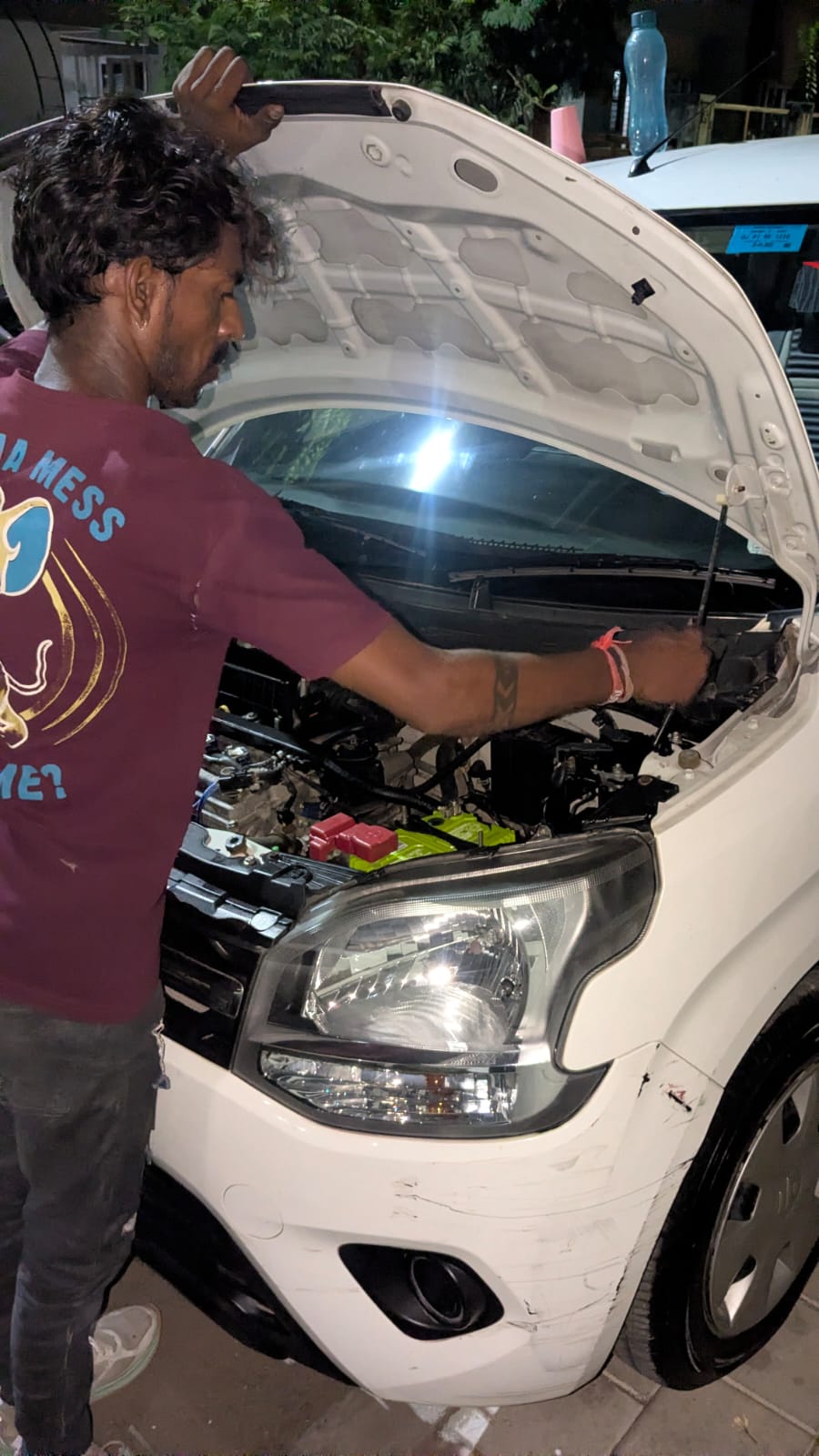 Amaron Battery Installation